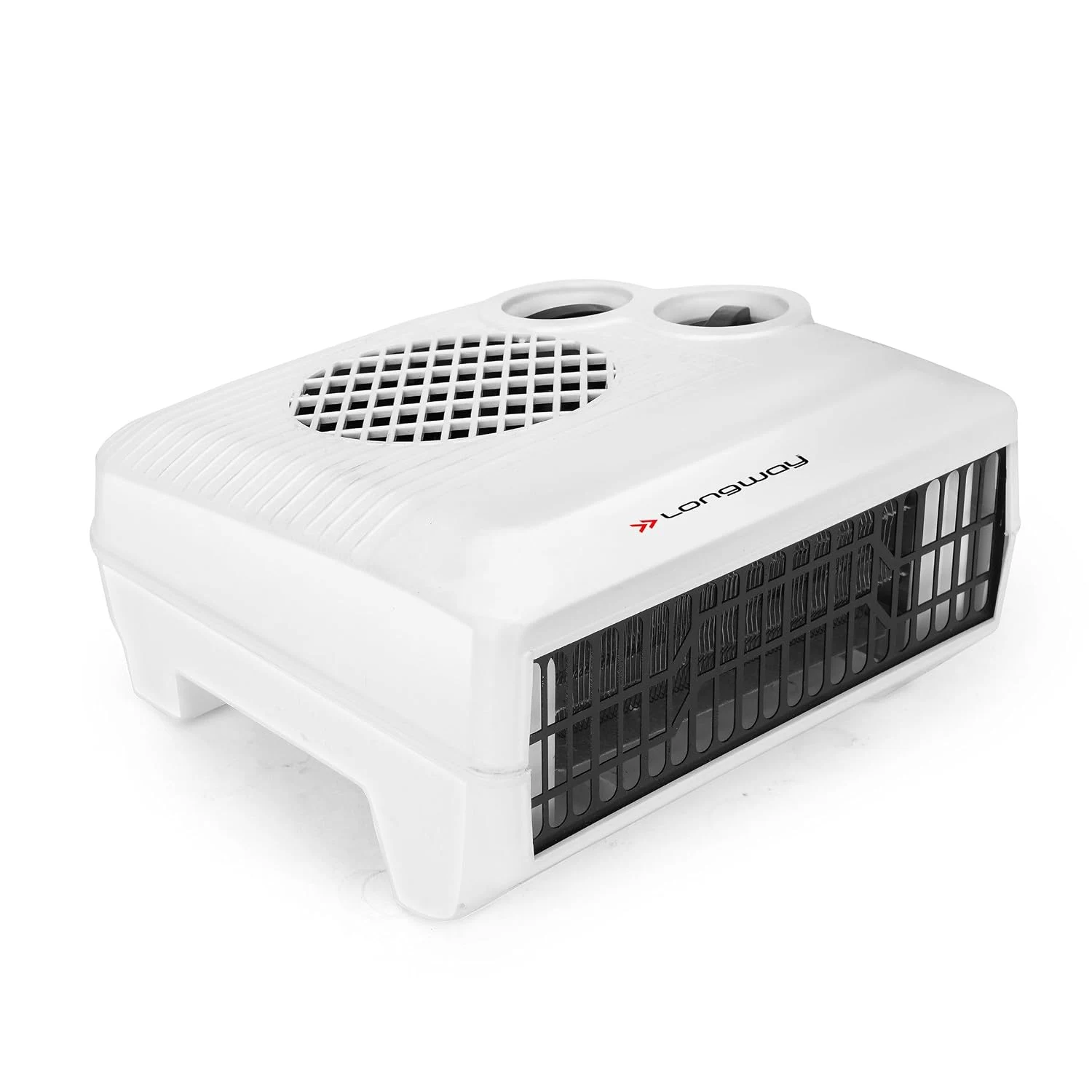 Longway Magma Fan Room Heater | 2 Heat Modes (1000W/2000W) | ISI Approved | Advanced Overheat Protection | PTC Ceramic Element | 1-Year Repl