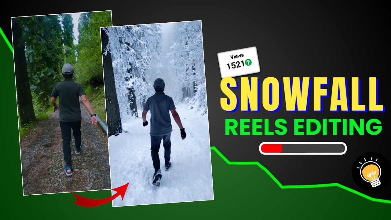 trending snowfall effect video editing | Snowfall Effect Video Prompts