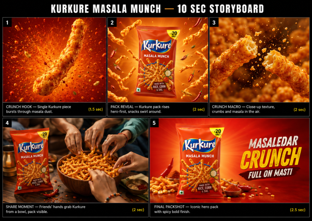 Kurkure AD Prompt