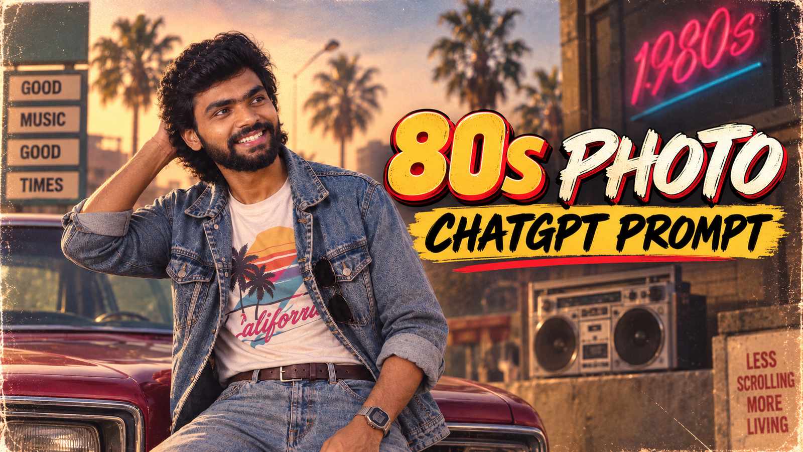 80s Photo ChatGPT Prompt, 80s Photo AI Prompt, 1980s Photo Prompt, 80s AI Photo, 80s Photo Transformation, Turn Photo Into 80s, 80s Vintage Photo, 1980s AI Photo, Retro Photo Prompt, Retro AI Photo, Vintage AI Photo, Old Photo AI, AI Vintage Transformation, ChatGPT Image Prompt, ChatGPT Photo Prompt, AI Photo Editing Prompt, AI Photo Transformation, 80s Aesthetic AI, 1980s Aesthetic, Retro Indian Photo, 80s India Photo, Indian Vintage Photo, AI Retro Photo, Viral AI Photo Prompt